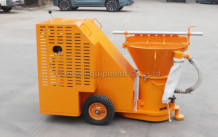 GAODETEC GZ-6DR/RD Efficient Refractory Gunite Machine For Slope Stabilization